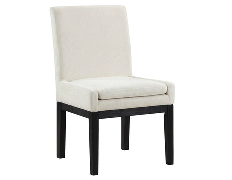 Aubrey Parsons Chair, Black finish by Steve Silver at Eve Furniture