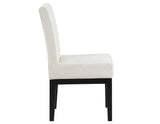 Aubrey Parsons Chair, Black finish by Steve Silver at Eve Furniture