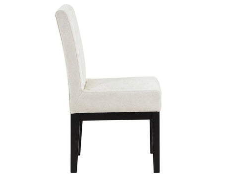 Aubrey Parsons Chair, Black finish by Steve Silver at Eve Furniture
