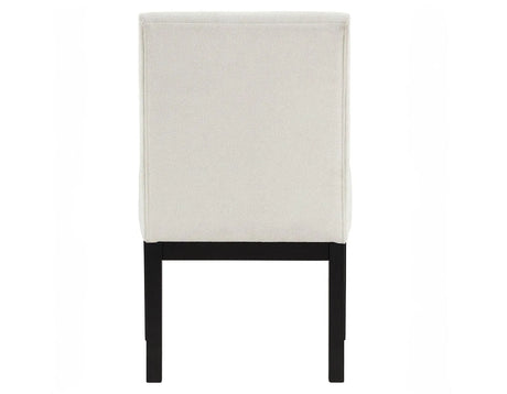 Aubrey Parsons Chair, Black finish by Steve Silver at Eve Furniture