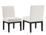 Aubrey Parsons Chair, Black finish by Steve Silver at Eve Furniture