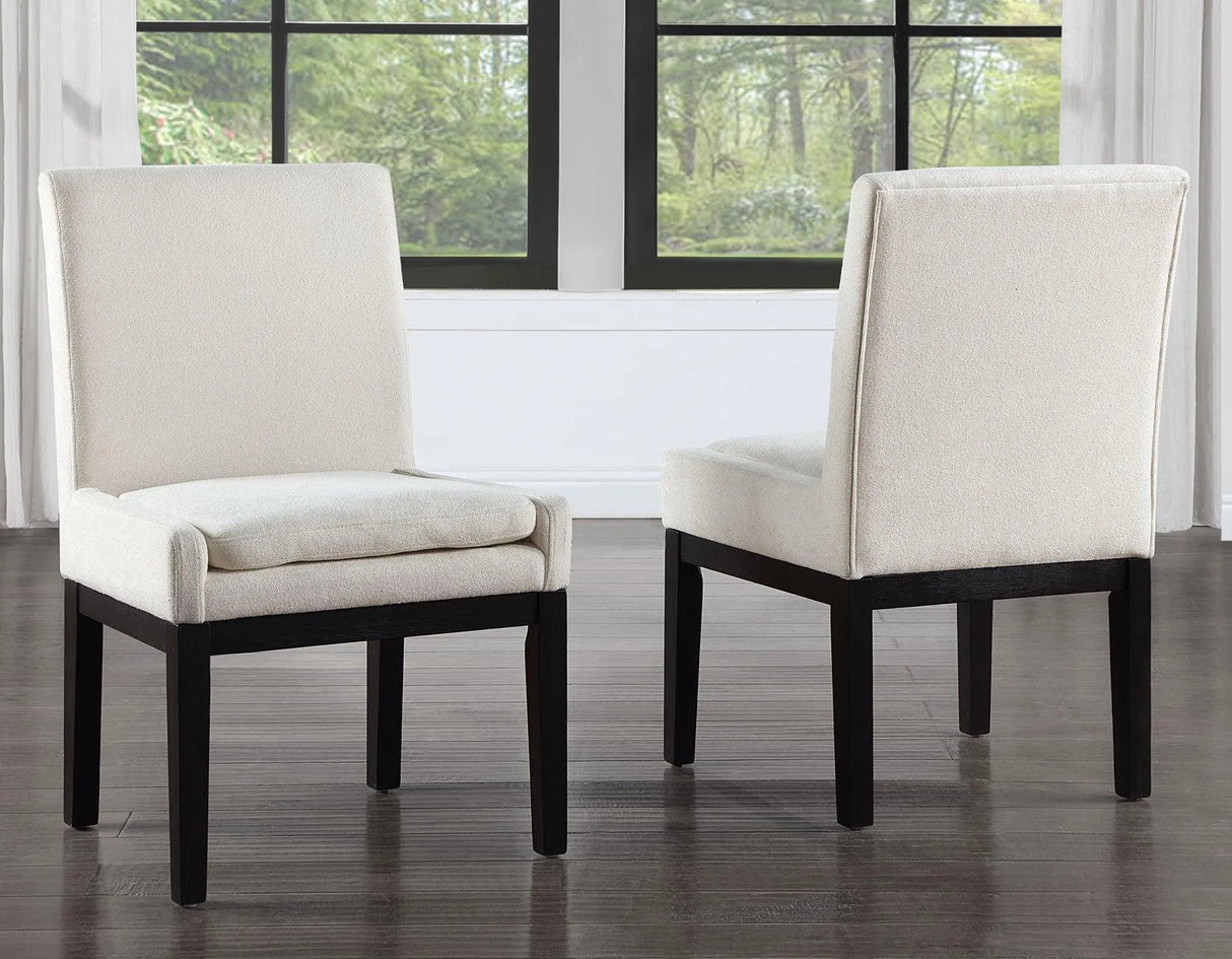 Aubrey Parsons Chair, Black finish by Steve Silver at Eve Furniture