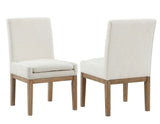 Aubrey Parsons Chair, Driftwood finish (Set of 2) by Steve Silver at Eve Furniture