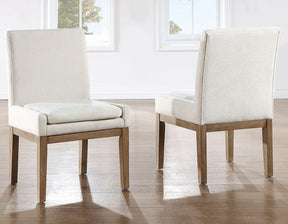 Aubrey Parsons Chair, Driftwood finish (Set of 2) by Steve Silver at Eve Furniture