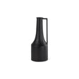 Aubrey Small 14.0H Black Iron Flower Vase by Mercana at Eve Furniture