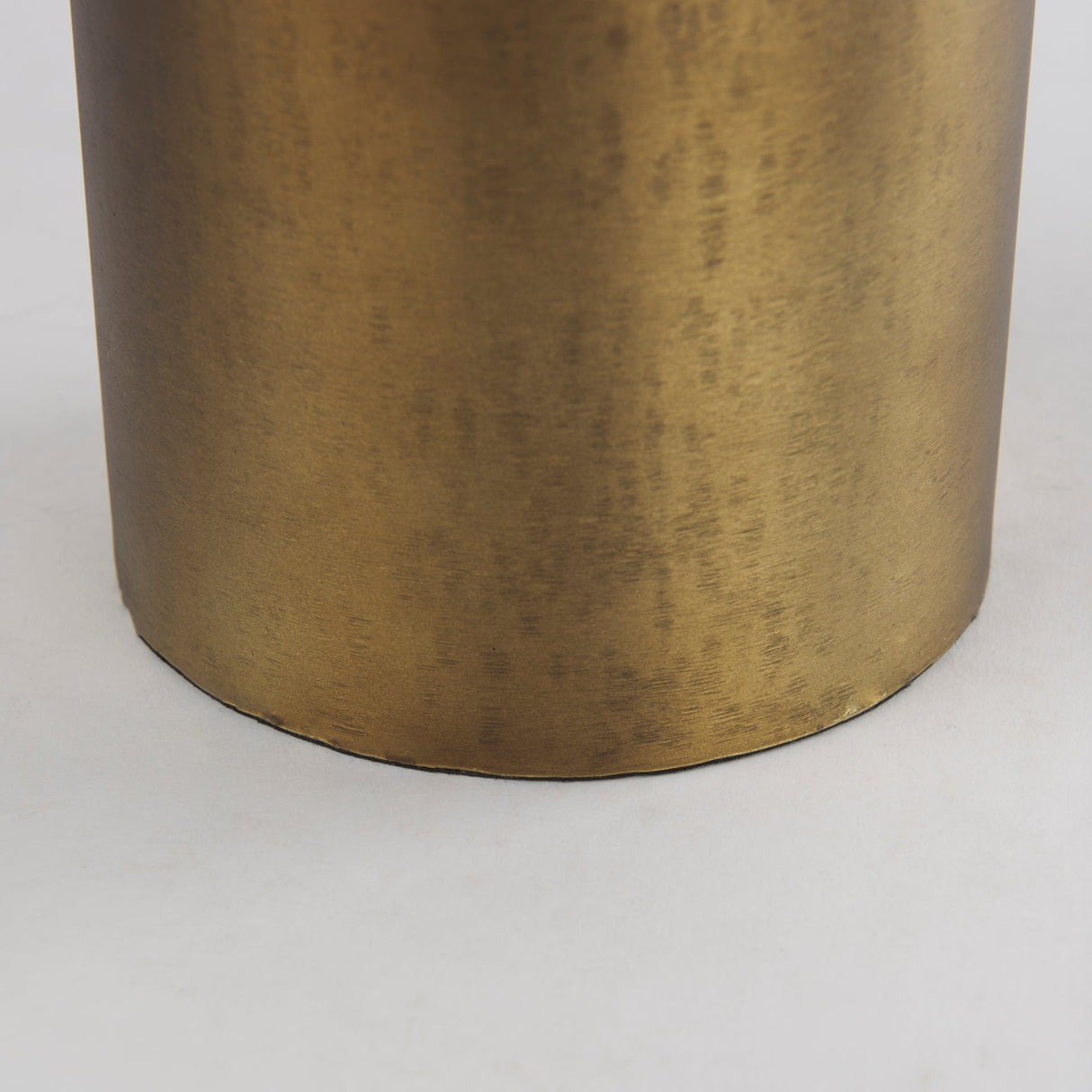 Aubrey Small 14.0H Gold Iron Flower Jug Vase by Mercana at Eve Furniture