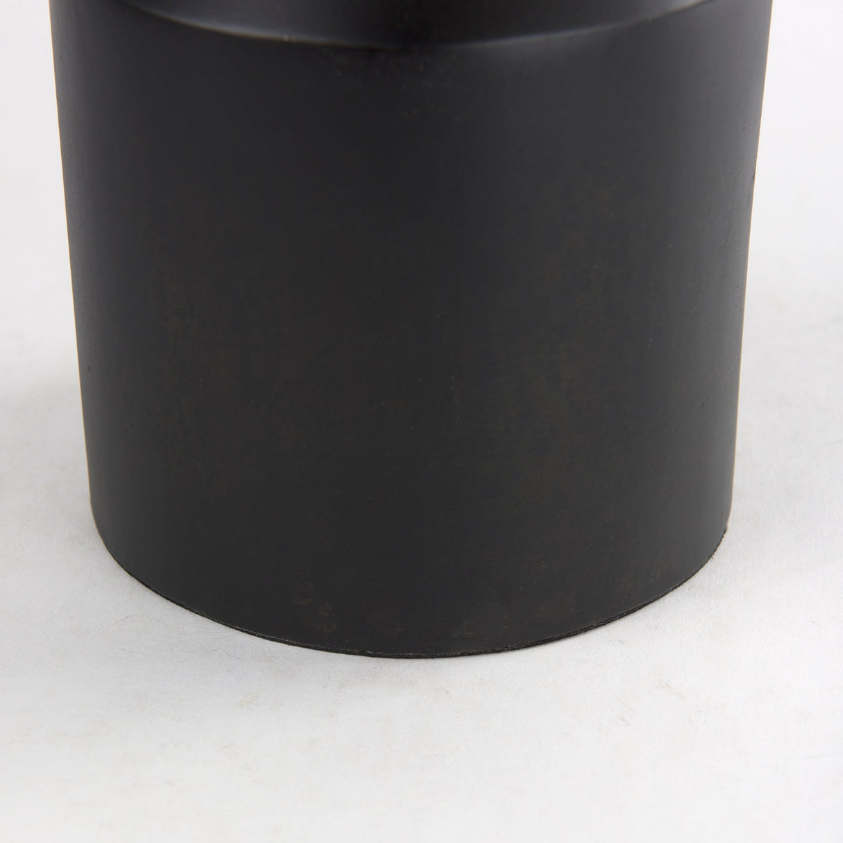 Aubrey Small Black Iron Flower Vase by Mercana at Eve Furniture
