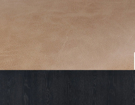 Aubrey 24″ Black Counter Chair with Camel Vegan Leather by Steve Silver at Eve Furniture