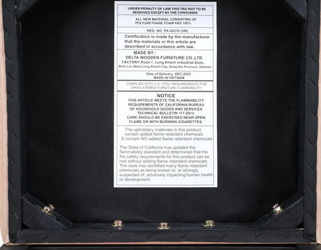 Aubrey 24″ Black Counter Chair with Camel Vegan Leather by Steve Silver at Eve Furniture