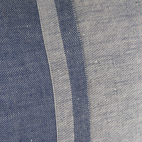 Aubrielle Gray and Blue FabricPillow Cover w/Non-Allergen Filler, Set of 2 by Mercana at Eve Furniture