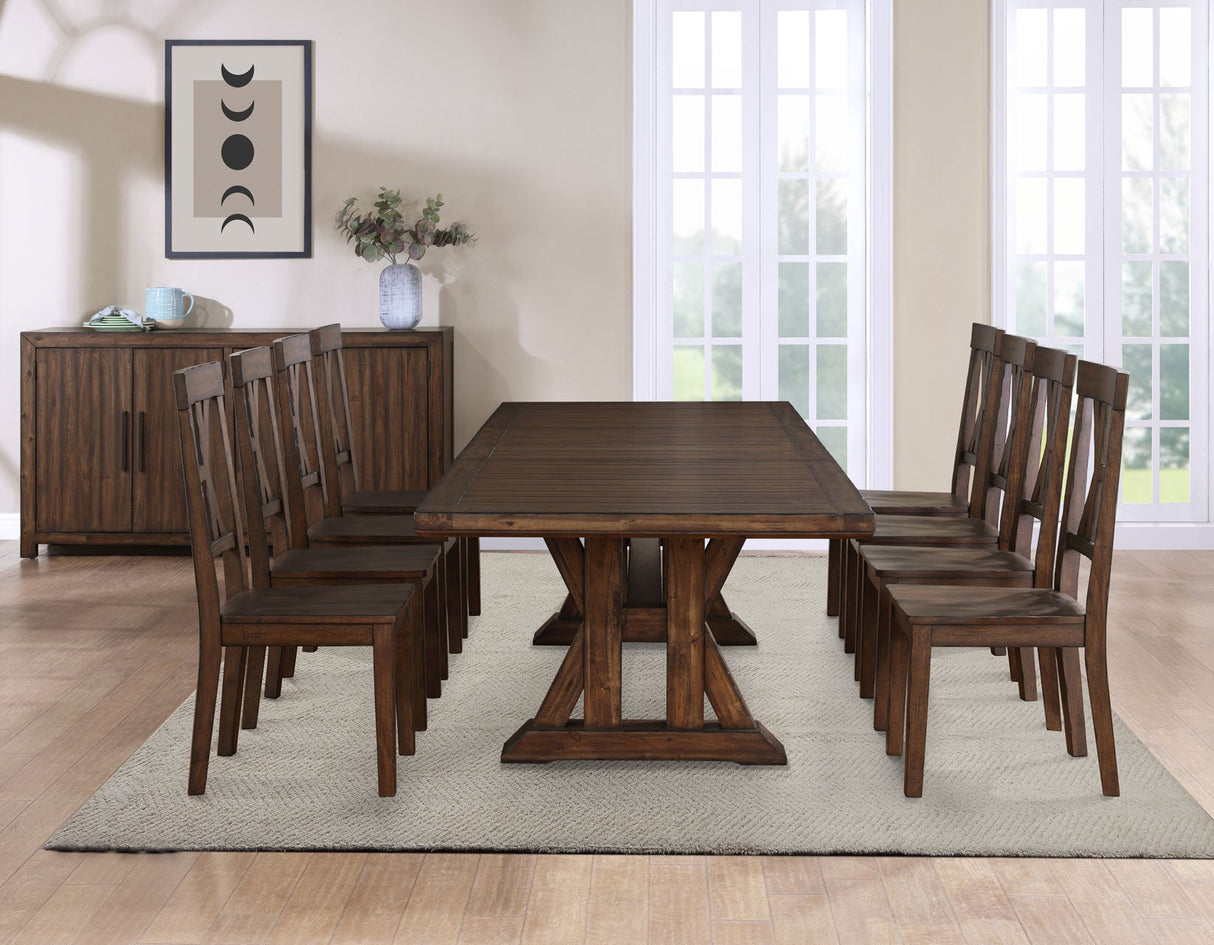 Auburn 5-Piece Dining Set (Table & 4 Side Chairs)