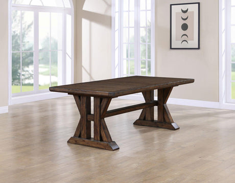 Auburn 5-Piece Dining Set (Table & 4 Side Chairs) by Steve Silver at Eve Furniture