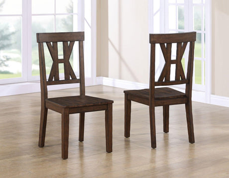 Auburn 5-Piece Dining Set (Table & 4 Side Chairs) by Steve Silver at Eve Furniture