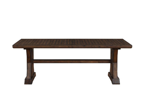 Auburn 86-106-inch Dining Table with 2-20 inch Leaves by Steve Silver at Eve Furniture