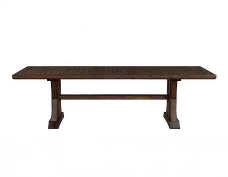 Auburn 86-106-inch Dining Table with 2-20 inch Leaves by Steve Silver at Eve Furniture