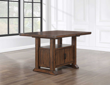 Auburn Dark Tobacco Counter Height Set by Steve Silver at Eve Furniture