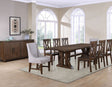 Auburn Dark Tobacco Dining Room Set by Steve Silver at Eve Furniture