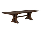 Auburn 86-106-inch Dining Table with 2-20 inch Leaves by Steve Silver at Eve Furniture