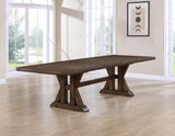 Auburn 86-106-inch Dining Table with 2-20 inch Leaves by Steve Silver at Eve Furniture