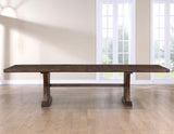 Auburn 86-106-inch Dining Table with 2-20 inch Leaves by Steve Silver at Eve Furniture