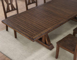 Auburn 86-106-inch Dining Table with 2-20 inch Leaves by Steve Silver at Eve Furniture