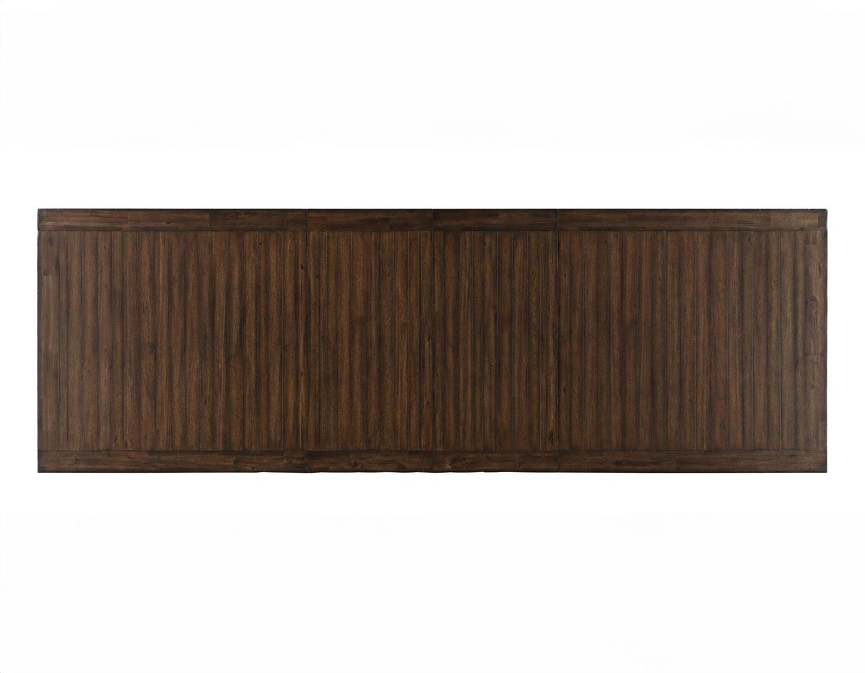 Auburn 86-106-inch Dining Table with 2-20 inch Leaves by Steve Silver at Eve Furniture