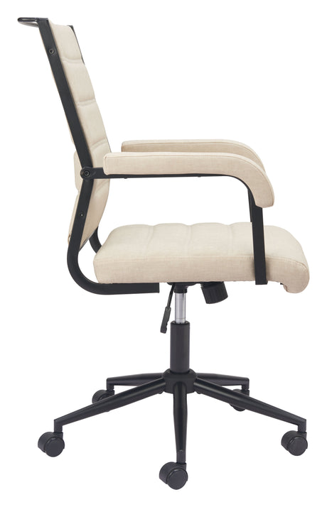 Auction Beige Office Chair by Zuomod at Eve Furniture