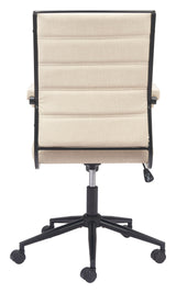 Auction Beige Office Chair by Zuomod at Eve Furniture