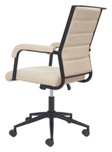 Auction Beige Office Chair by Zuomod at Eve Furniture