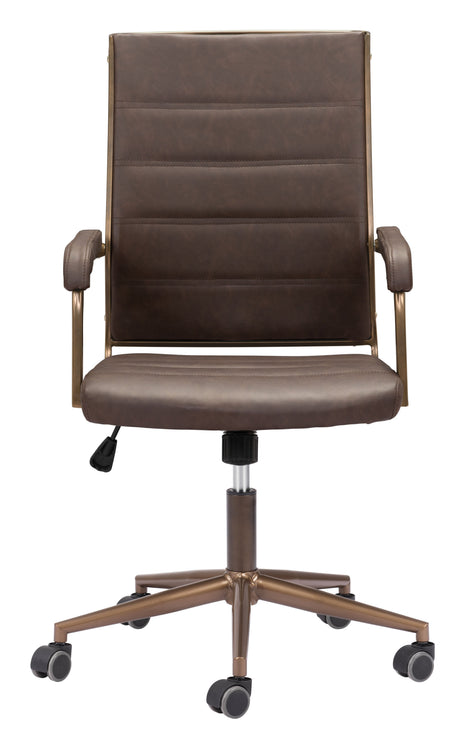 Auction Espresso Office Chair by Zuomod at Eve Furniture