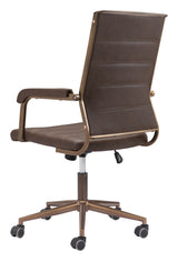 Auction Espresso Office Chair by Zuomod at Eve Furniture
