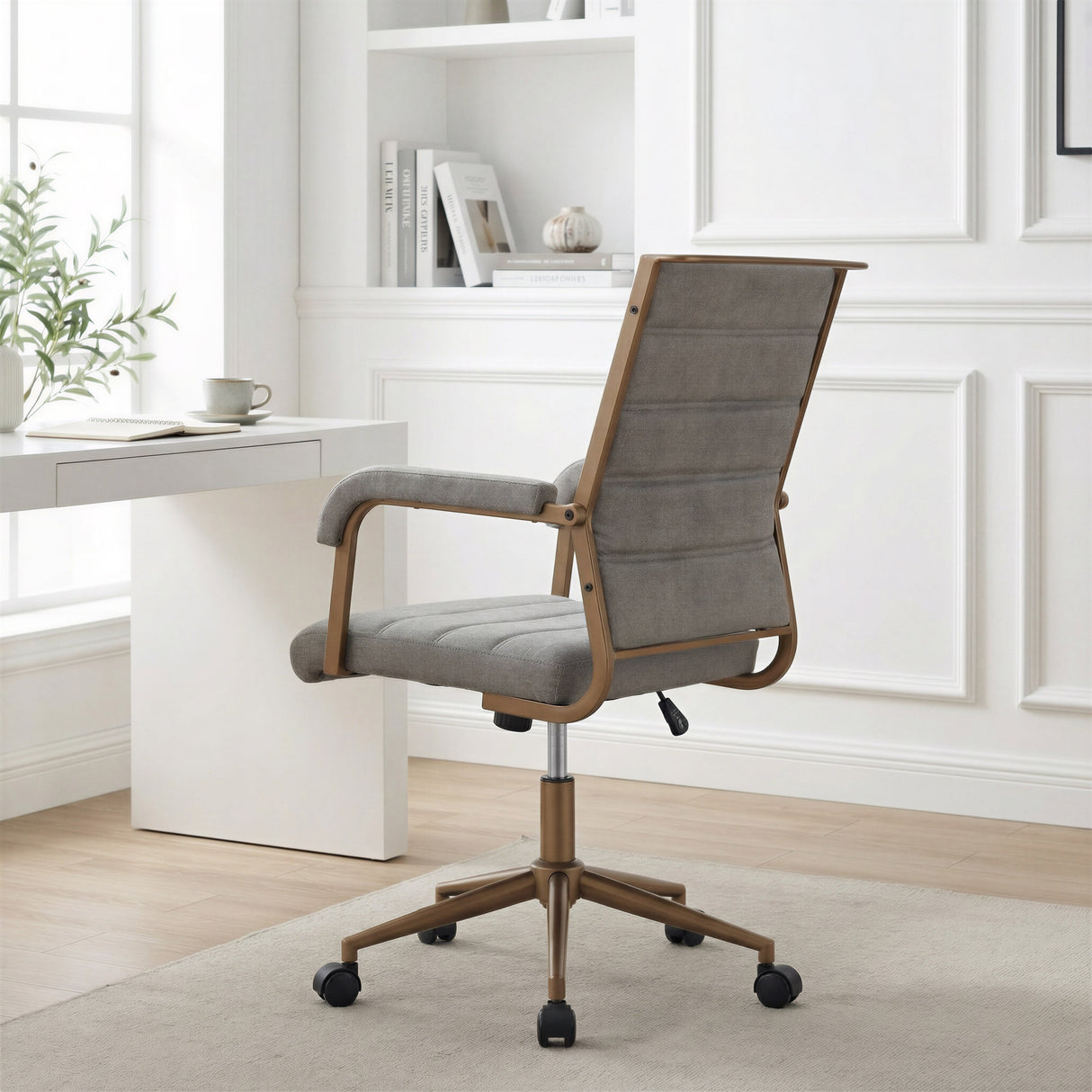 Auction Gray Office Chair by Zuomod at Eve Furniture