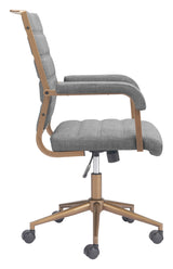 Auction Gray Office Chair by Zuomod at Eve Furniture