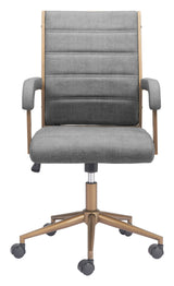 Auction Gray Office Chair by Zuomod at Eve Furniture