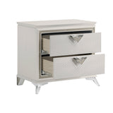 Audra White Panel Bedroom Set by Homelegance at Eve Furniture