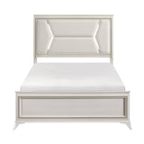 Audra White Panel Bedroom Set by Homelegance at Eve Furniture