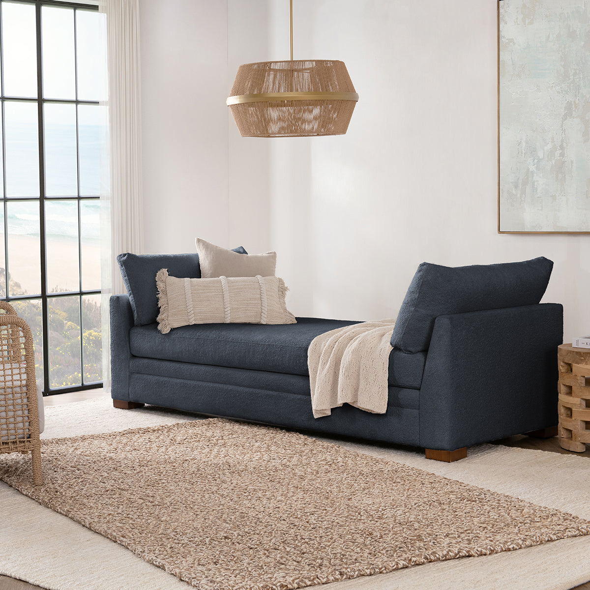 Audrey Backless Sofa by Classic Home at Eve Furniture