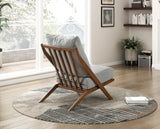 Audrey Gray Accent Chair by Homelegance at Eve Furniture
