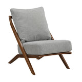 Audrey Gray Accent Chair by Homelegance at Eve Furniture
