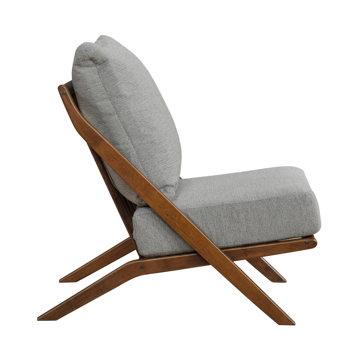 Audrey Gray Accent Chair by Homelegance at Eve Furniture