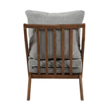 Audrey Gray Accent Chair by Homelegance at Eve Furniture