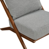 Audrey Gray Accent Chair by Homelegance at Eve Furniture