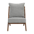 Audrey Gray Accent Chair by Homelegance at Eve Furniture