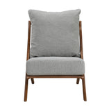 Audrey Gray Accent Chair by Homelegance at Eve Furniture