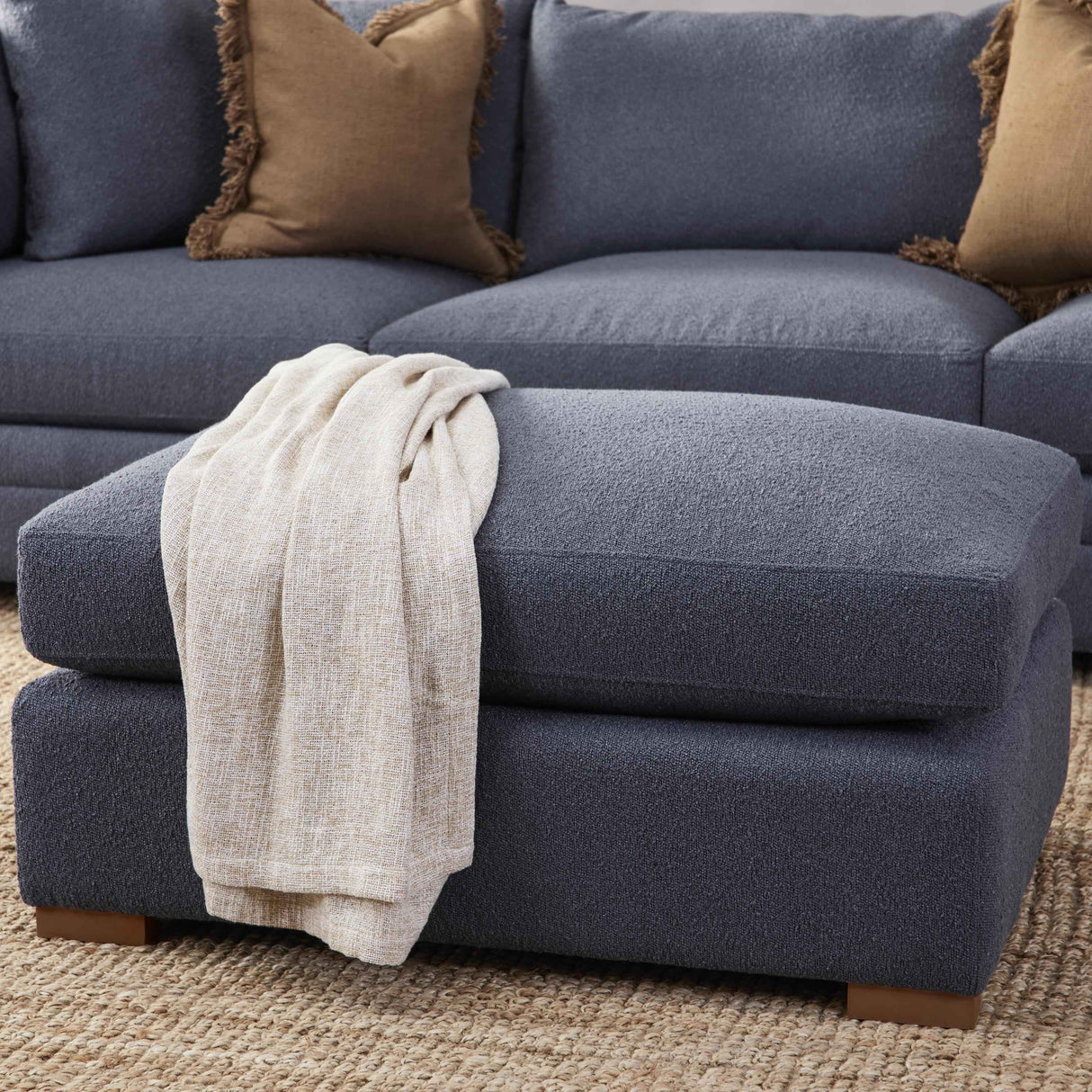Audrey Ottoman by Classic Home at Eve Furniture