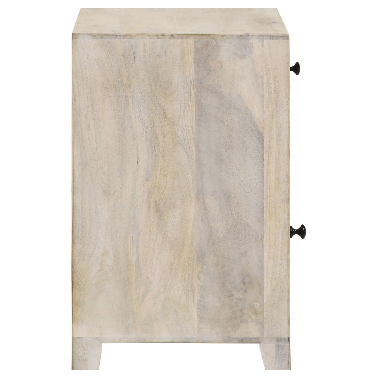 August White Washed 1-Door Accent Cabinet by Coaster at Eve Furniture