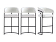 Augusta Barstool in White (set of 3) by Manhattan Comfort at Eve Furniture