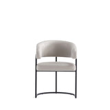 Augusta Dining Chair in Light Grey (set of 2) by Manhattan Comfort at Eve Furniture