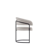 Augusta Dining Chair in Light Grey (set of 2) by Manhattan Comfort at Eve Furniture