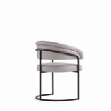 Augusta Dining Chair in Light Grey (set of 2) by Manhattan Comfort at Eve Furniture